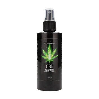 CBD - Bath and Shower - Care set - Green Tea Hemp Oil