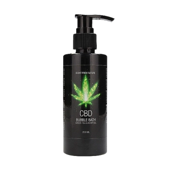 CBD - Bath and Shower - Care set - Green Tea Hemp Oil