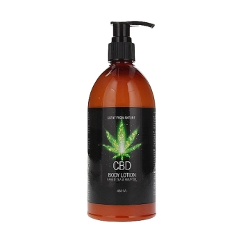 CBD - Bath and Shower - Luxe Care set - Green Tea Hemp Oil