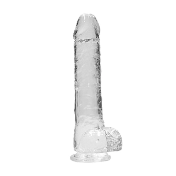 Duży wodoodporny penis dildo mocna przyssawka 25cm