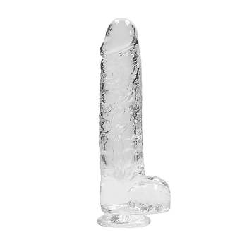 Duży wodoodporny penis dildo mocna przyssawka 25cm