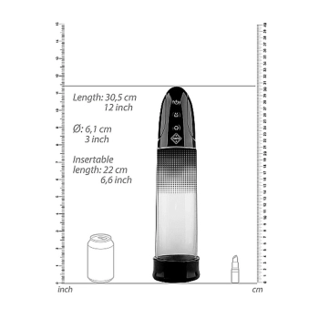 Automatic Rechargeable Luv Pump - Black