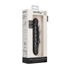 Ribbed Multispeed Vibrator - Black