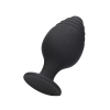 Rippled Butt Plug Set - Black