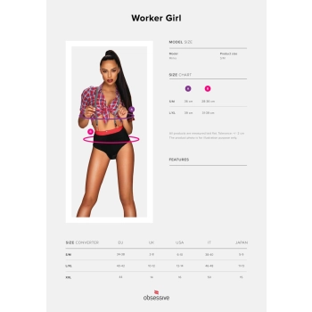 Bielizna-Worker girl  S/M