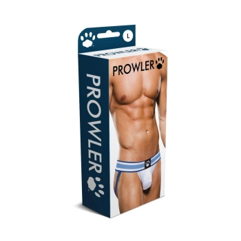 Bielizna-Prowler White/Blue Jock XL