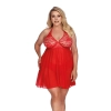 PANDORA RED ( CHEMISE/HALKA ) XL+