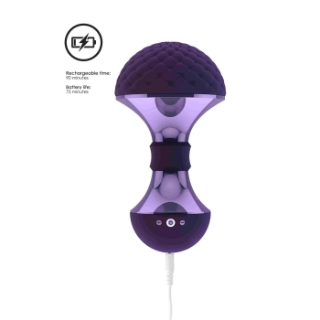 Enoki - Bendable Massager - Purple