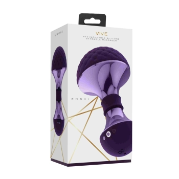 Enoki - Bendable Massager - Purple