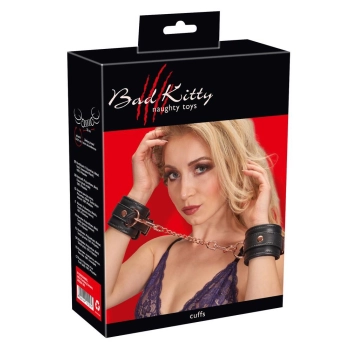 Bad Kitty Cuffs black