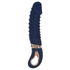 Wibrator punktu G Nereos granatowy silikonowy Dream Toys USB 23 cm