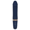 Wibrator punktu G Nereos granatowy silikonowy Dream Toys USB 23 cm