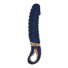 Wibrator punktu G Nereos granatowy silikonowy Dream Toys USB 23 cm