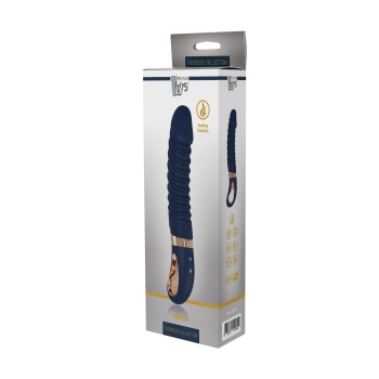 Wibrator punktu G Nereos granatowy silikonowy Dream Toys USB 23 cm