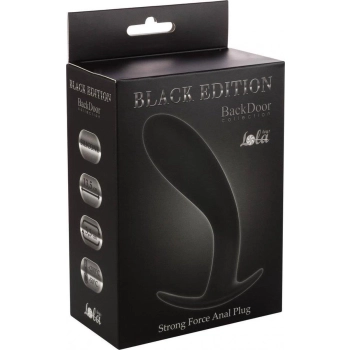 Plug-Strong Force Anal Plug Black