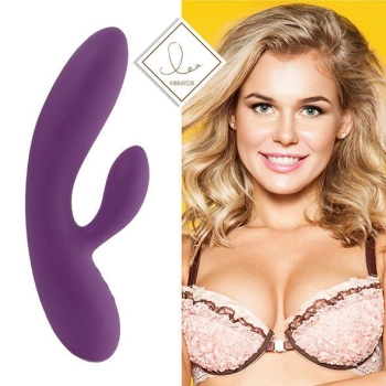 FeelzToys - Lea Rabbit Vibrator Purple