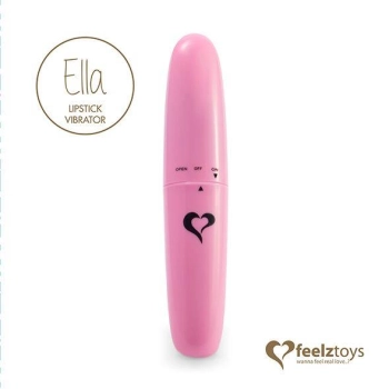 FeelzToys - Ella Lipstick Vibrator Pink