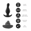 FeelzToys -  Plugz Butt Plug Black Nr. 2