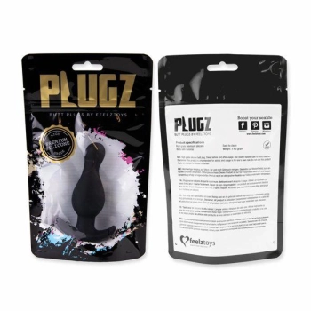 FeelzToys -  Plugz Butt Plug Black Nr. 2