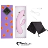 FeelzToys - Lea Rabbit Vibrator Strawberry