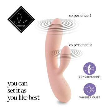 FeelzToys - Lea Rabbit Vibrator Citrus