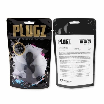 FeelzToys - Plugz Buttplug Zwart Nr. 1