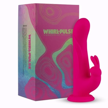 FeelzToys - Whirl-Pulse Rotating Rabbit Vibrator & Remote Control Pink