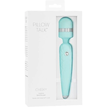 Pillow Talk - Cheeky Wand Massager Teal