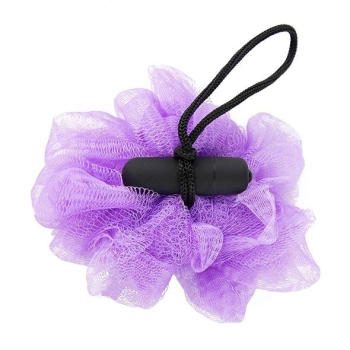 Big Teaze Toys - Bath Sponge Vibrating Purple