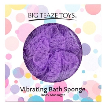 Big Teaze Toys - Bath Sponge Vibrating Purple