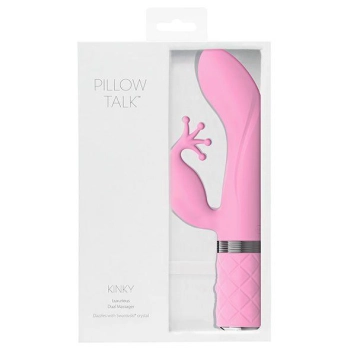 Pillow Talk - Kinky Rabbit & G-Spot Vibrator Pink