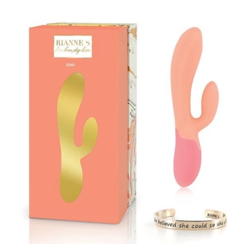 RS - Essentials - Xena Rabbit Vibrator Perzik & Koraal