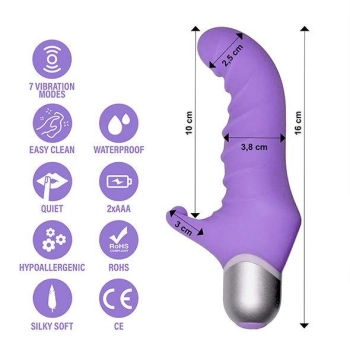 FeelzToys - Fonzie Vibrator Paars