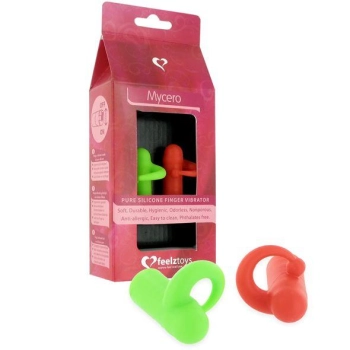 FeelzToys - Mycero Finger Fun Groen Rood