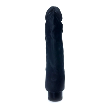 Wibrator czarny penis członek realistyczny 22cm