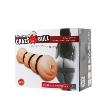 CRAZY BULL - Pocket Pussy 3D Vagina