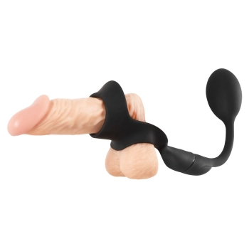 REBEL Cock ring with RC butt p