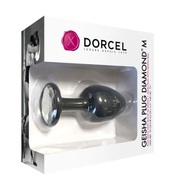 Plug ozdobny analny dorcel geisha diamond m 8cm