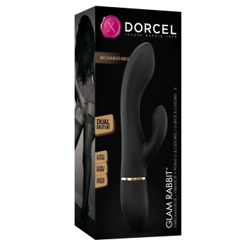 Wibrator króliczek dorcel glam rabbit 21cm 10 tryb