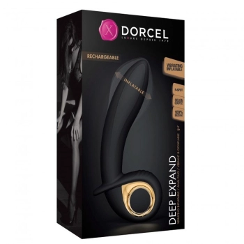 Pompowany wibrator dorcel deep expand 16cm 10 tryb