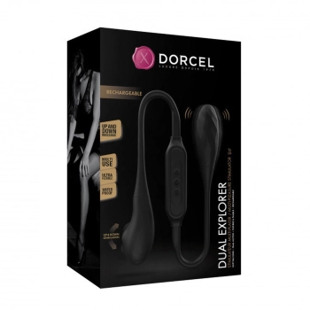 Dwustronny wibrator masażer dorcel dual explorer