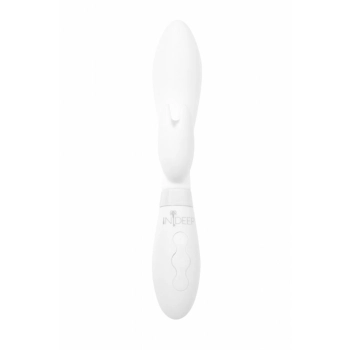 Wibrator-Rechargeable Vibrator Indeep Malena White