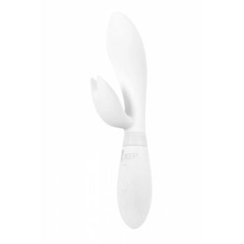 Wibrator-Rechargeable Vibrator Indeep Malena White