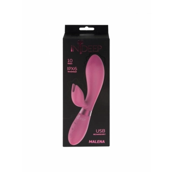 Wibrator-Rechargeable Vibrator Indeep Malena Magenta