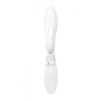 Wibrator-Rechargeable Vibrator Indeep Theona White