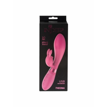 Wibrator-Rechargeable Vibrator Indeep Theona Magenta