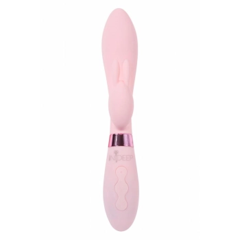 Wibrator-Rechargeable Vibrator Indeep Theona Pink