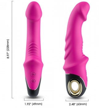 Wibrator do punktu g sex masażer 9 trybów 22 cm