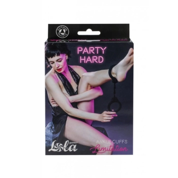 Kajdanki-Silicone Leggings Party Hard Limitation Black