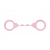 Kajdanki-Silicone Handcuffs Party Hard Suppression Pink